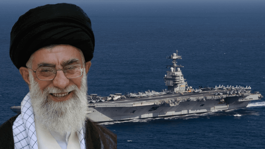 Das aktuelle Bild hat keinen Alternativtext. Der Dateiname ist: Ali-Kahmenei-Gerald-Ford.png