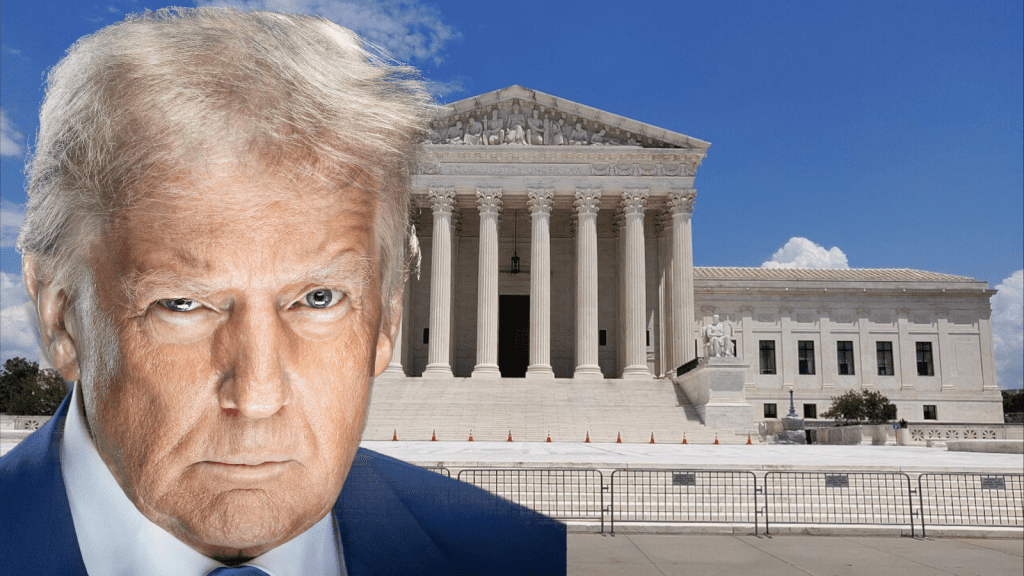 Das aktuelle Bild hat keinen Alternativtext. Der Dateiname ist: Trump-vor-Supreme-Court.png