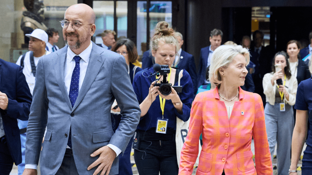 Das aktuelle Bild hat keinen Alternativtext. Der Dateiname ist: Michel-und-von-der-Leyen.png